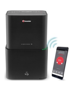 ΑΦΥΓΡΑΝΤΗΡΑΣ INVENTOR ATMOSPHERE XL AT-IONUV WIFI ΜΕ ΙΟΝΙΣΤΗ 25L ΜΑΥΡΟ