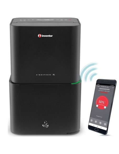 ΑΦΥΓΡΑΝΤΗΡΑΣ INVENTOR ATMOSPHERE XL AT-IONUV WIFI ΜΕ ΙΟΝΙΣΤΗ 25L ΜΑΥΡΟ