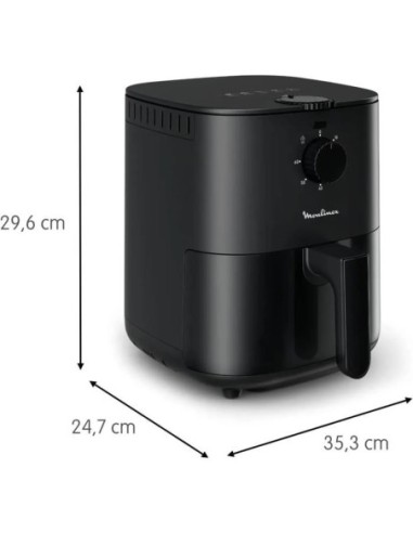 ΦΡΙΤΕΖΑ MOULINEX EZ1308 3.5LT ΑΕΡΟΣ AIR FRY ΜΑΥΡΗ