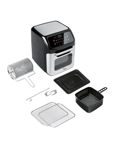 ΦΡΙΤΕΖΑ IZZY IZ-8205 ΑΕΡΟΣ 12lit 1800W ΑΣΗΜΙ 6ΣΕ1 ΜΕ ΚΟΥΖΙΝΑΚΙ 224050