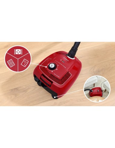 ΣΚΟΥΠΑ BOSCH BGB38RD2 600W KOKKINO 4lit A ΚΛΑΣΗ