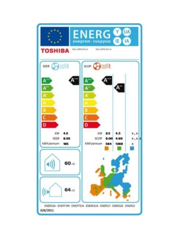 ΣΕΤ A/C TOSHIBA DAISEIKAI RAS-16PAVPG-E/RAS-16PKVPG-E 16000BTU INV WIF
