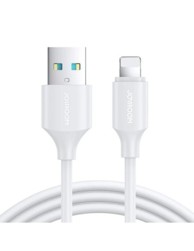 ΚΑΛΩΔΙΟ ΣΥΝΔΕΣΗΣ JOYROOM S-UL012A9 USB σε LIGHTNING 2.4A, 1m, λευκό