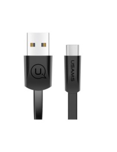 ΚΑΛΩΔΙΟ USAMS SJ200TC01 USB ΣΕ USB TYPE-C 1.2M, ΜΑΥΡΟ