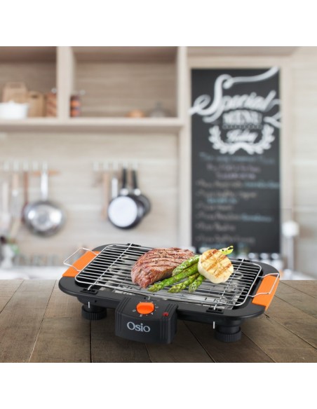 ΗΛΕΚΤΡΙΚΗ ΨΗΣΤΑΡΙΑ OSIO OGB-2437 2000W ΕΠΙΤΡΑΠΕΖΙΑ