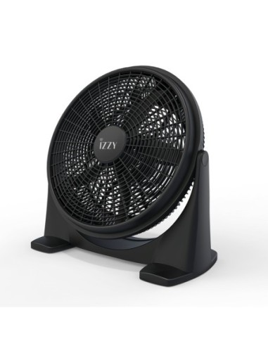 ΑΝΕΜ/ΡΑΣ IZZY IZ-9034 20" 50cm XL BOXFAN 100W  224175 ΜΑΥΡΟΣ