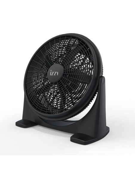 ΑΝΕΜ/ΡΑΣ IZZY IZ-9034 20" 50cm XL BOXFAN 100W  224175 ΜΑΥΡΟΣ