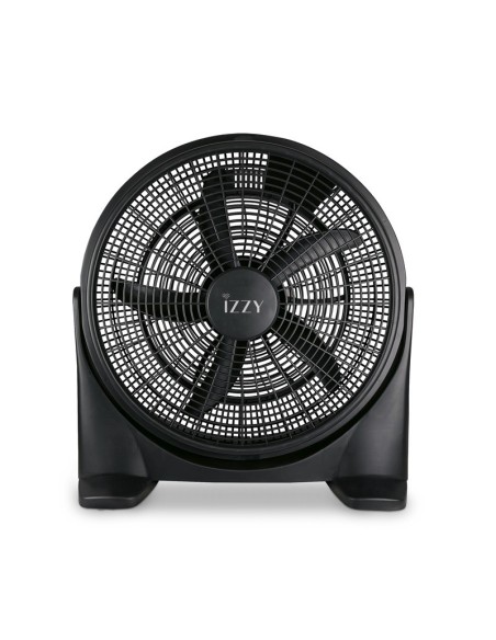 ΑΝΕΜ/ΡΑΣ IZZY IZ-9034 20" 50cm XL BOXFAN 100W  224175 ΜΑΥΡΟΣ