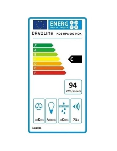 ΑΠΟΡ/ΡΑΣ DAVOLINE KOS HPC ΜΑΥΡΟ 90εκ ΚΑΜΙΝΙ