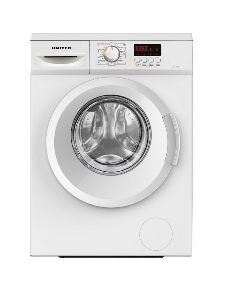 ΠΛΥΝΤΗΡΙΟ Ρ UNITED UWM-7123S 7kg 1200στρ D CLASS ΜΕ ΑΦΑΙΡΟΥΜΕΝΟ ΚΑΠΑΚΙ
