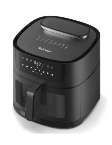 ΦΡΙΤΕΖΑ ROHNSON R-2858 ΑΕΡΟΣ ΜΕ ΑΠΟΣΠΩΜΕΝΟ ΚΑΔΟ 8LT ΜΕ WIFI ΜΑΥΡΗ ΜΕ Ψ