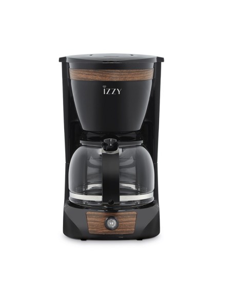 ΚΑΦΕΤΙΕΡΑ IZZY WOODEN C108S 224139 950W ΜΑΥΡΗ-ΞΥΛΟ