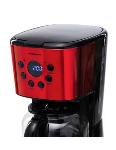 ΚΑΦΕΤΙΕΡΑ HEINNER HCM-1500RDIX MORNING PASSION 900W ΚΟΚΚΙΝΗ ΠΡΟΓΡΑΜΜΑΤ