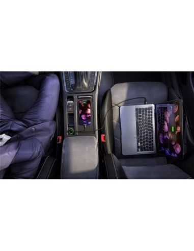 ΦΟΡΤΙΣΤΗΣ ΑΥΤΟΚΙΝΗΤΟΥ GOOBAY 61739 USB & USB-C PD, 45W ΜΑΥΡΟΣ