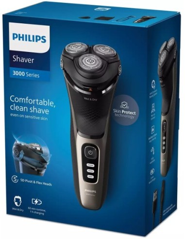 ΞΥΡΙΣΤΙΚΗ PHILIPS S3242/12 ΕΠΑΝΑΦ. WET AND DRY