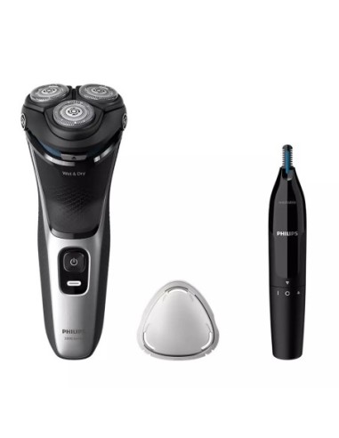 ΞΥΡΙΣΤΙΚΗ PHILIPS S3143/02 +NOSE TRIMMER ΕΠΑΝΑΦ. WET AND DRY