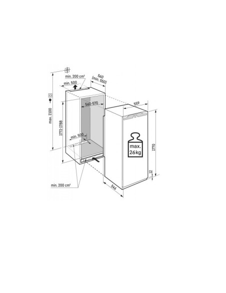 ΨΥΓ/ΚΤΗΣ LIEBHERR IRBe 5121 Plus 179X56 E CLASS ΕΝΤ. BIO FRESH
