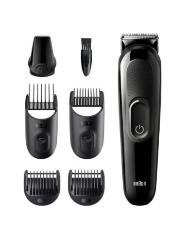 ΚΟΠΤΙΚΗ ΜΗΧΑΝΗ BRAUN MGK3335 ΓΕΝΕΙΑΔΑΣ ΜΑΛΛΙ  ΕΠΑΝΑΦΟΡΤ.