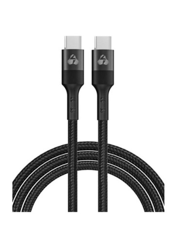 ΚΑΛΩΔΙΟ ΣΥΝΔΕΣΗΣ POWERTECH PTR-0133 USB-C PD 100W COPPER 60cm ΜΑΥΡΟ