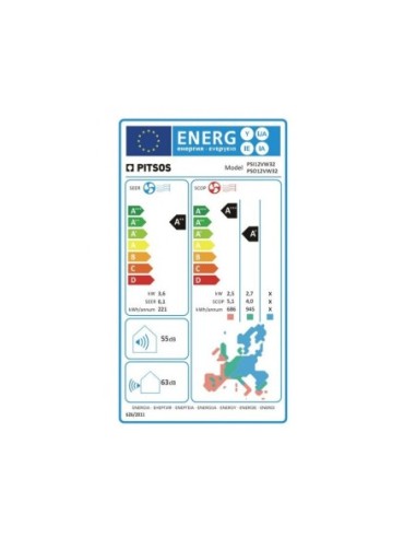 ΣΕΤ A/C PITSOS PSI12VW32/PSO12VW32 NEFELI 12000BTU INV ION wifi ΑΥΤΟΚΑ