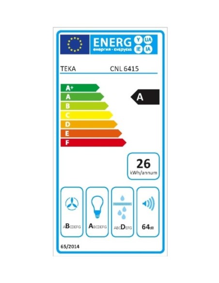 ΑΠΟΡ/ΡΑΣ TEKA CNL 6415 BLACK 60CM ΣΥΡΟΜΕΝΟΣ