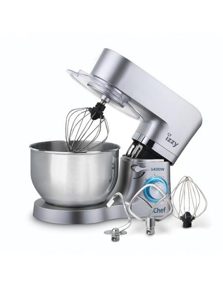 ΚΟΥΖΙΝΟΜΗΧΑΝΗ IZZY S1503 SUPER CHEF 1400W 6lt 222974 INOX