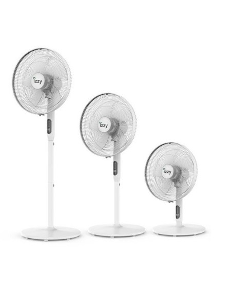 ΑΝΕΜ/ΡΑΣ IZZY IZ-9007 16" 40cm ΔΑΠΕΔΟΥ 3 ΣΕ 1 ΛΕΥΚΟΣ ΜΕ ΤΗΛΕΧ 70W 2234