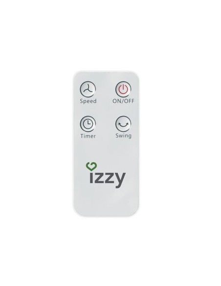 ΑΝΕΜ/ΡΑΣ IZZY IZ-9007 16" 40cm ΔΑΠΕΔΟΥ 3 ΣΕ 1 ΛΕΥΚΟΣ ΜΕ ΤΗΛΕΧ 70W 2234
