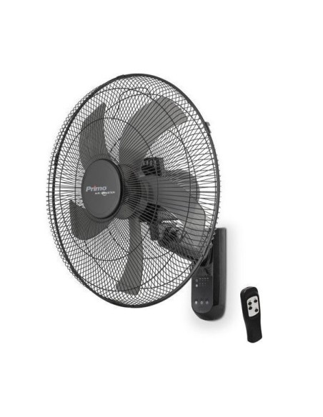 ΑΝΕΜ/ΡΑΣ PRIMO 15833R 45CM ΤΟΙΧΟΥ ΜΑΥΡΟΣ 800415 RC 65W