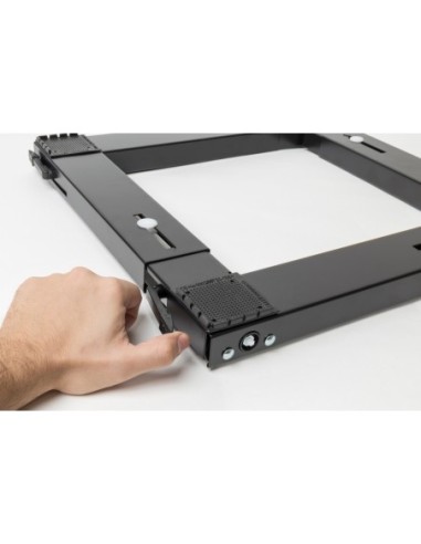 ΒΑΣΗ ΚΟΥΖΙΝΑΣ ROLLER 00684 ΤΕΤΡΑΓΩΝΗ ΜΑΥΡΗ ΕΥΡΟΣ 37 ΕΩΣ 62 εκ