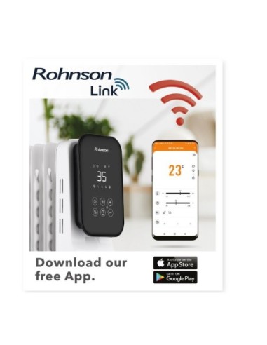 ΚΑΛΟΡΙΦΕΡ ΛΑΔΙΟΥ ROHNSON R-2511-23 2500W 11ΦΕΤΕΣ ΛΕΥΚΟ WIFI ΨΗΦΙΑΚΟ