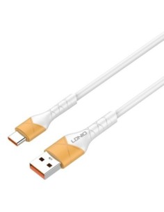 ΚΑΛΩΔΙΟ LDNIO USB-C ΣΕ USB LS801 30W 1m ΛΕΥΚΟ