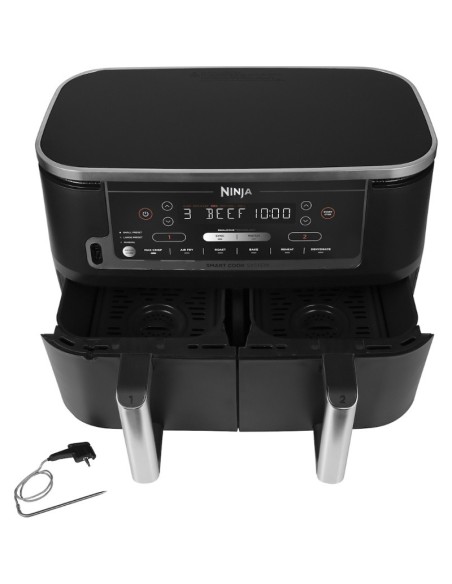ΦΡΙΤΕΖΑ NINJA AF451EU AIR FRYER 2470W 9.5L BLACK ΔΙΠΛΟΣ ΚΑΔΟΣ