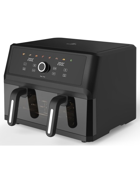 ΦΡΙΤΕΖΑ MORRIS MAF-1106 ΑΕΡΟΣ ΜΕ ΔΙΠΛΟ ΑΠΟΣΠΩΜΕΝΟ ΚΑΔΟ 10.4LT ΜΑΥΡΗ