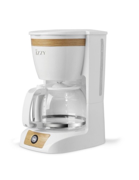 ΚΑΦΕΤΙΕΡΑ IZZY C108S WOODEN 224324 950W ΛΕΥΚΗ ΞΥΛΟ