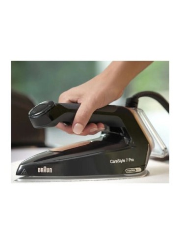 ΓΕΝΝΗΤΡΙΑ ΑΤΜΟΥ BRAUN IS7286BK 2700W 8BAR BLACK GOLD ΔΟΧΕΙΟ 2lit 3D ΑΥ