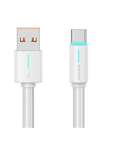 ΚΑΛΩΔΙΟ USAMS SJ732USB02 USB-C σε USB US-SJ732, 18W, 480Mbps, 1m, λευκ