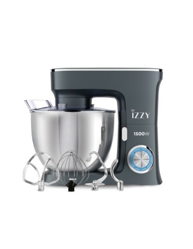 ΚΟΥΖΙΝΟΜΗΧΑΝΗ IZZY IZ-1505 CHEF PRO 8lt 1500W 224668 ΓΚΡΙ ΔΙΠΛΟΙ ΖΥΜΩΤ