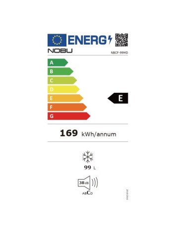 ΚΑΤΑΨΥΚΤΗΣ NOBU NBCF-99MD E CLASS ΛΕΥΚΟΣ 99L ΜΕ ΣΥΝΤΗΡΗΣΗ DUAL
