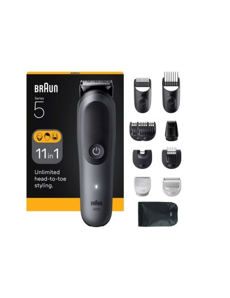 ΚΟΠΤΙΚΗ ΜΗΧΑΝΗ BRAUN AIO5560 ΓΕΝΕΙΑΔΑΣ ΜΑΛΛΙ ΣΩΜΑ  ΕΠΑΝΑΦΟΡΤ. 11 σε 1 