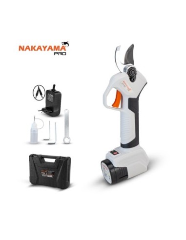 ΨΑΛΙΔΙ ΚΛΑΔΟΥ NAKAYAMA EC1300 ΜΠΑΤΑΡΙΑΣ 16.8V, 1X2Ah, ΚΟΠΗ 0-22/0-28mm