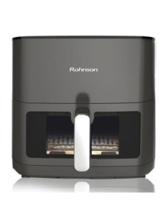 ΦΡΙΤΕΖΑ ROHNSON R-2868 ΑΕΡΟΣ 8LT ΜΕ ΑΠΟΣΠΩΜΕΝΟ ΚΑΔΟ  ΓΚΡΙ ΜΕ ΑΝΤΙΣΤΑΣΕ