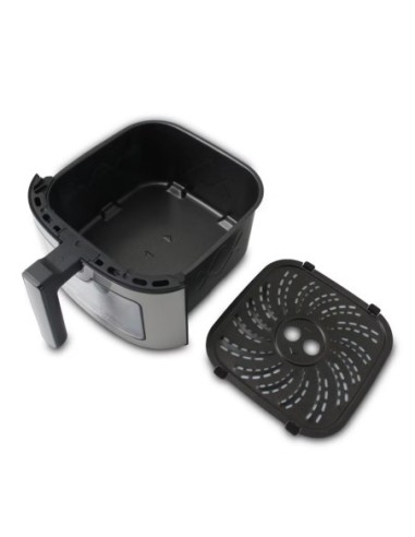 ΦΡΙΤΕΖΑ ROHNSON R-2873 ΑΕΡΟΣ ΜΕ ΑΠΟΣΠΩΜΕΝΟ ΚΑΔΟ 6LT 1500W ΜΑΥΡΗ-INOX