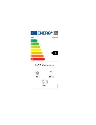 ΨΥΓΕΙΟ TESLA RD2400MSE ΔΙΠΟΡΤΟ 159x55x55 E CLASS SILVER