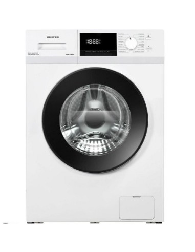 ΠΛΥΝΤΗΡΙΟ Ρ UNITED UWM-10145BS 10kg 1400στρ A CLASS inverter ΑΤΜΟΣ