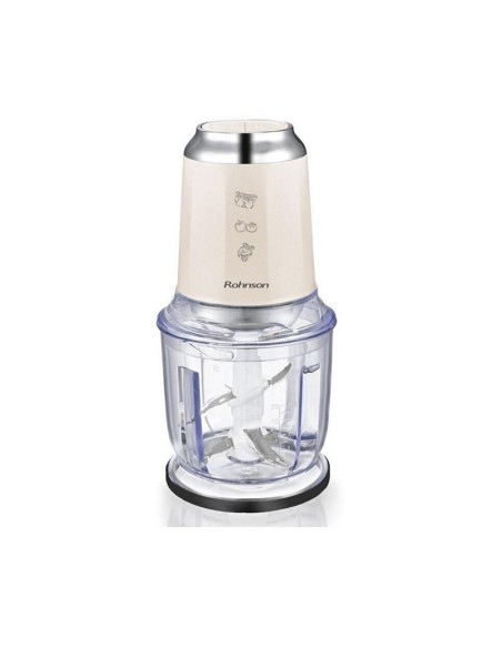 ΜΙΞΕΡ ΤΣΟΠΕΡ ROHNSON R-518C 600W ΜΕ ΔΟΧΕΙΟ 600ML κρεμ