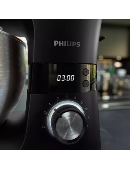 ΚΟΥΖΙΝΟΜΗΧΑΝΗ PHILIPS HR7962/01 1000W ΜΕ ΑΝΟΞΕΙΔΩΤΟ ΚΑΔΟ 5.5l