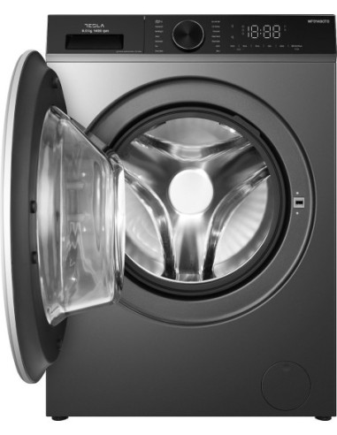 ΠΛΥΝΤΗΡΙΟ Ρ TESLA WF91480TS 9kg 1400στρ ΓΚΡΙ 60εκ A CLASS