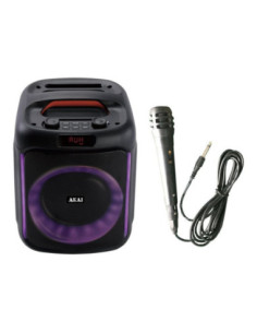 ΦΟΡΗΤΟ ΗΧΕΙΟ AKAI ABTS-V20  BLUETOOTH USB, AUX-IN, κάρτα TF, FM, LED 2