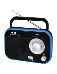 ΡΑΔΙΟΦΩΝΟ AKAI PR003A-410B ΜΑΥΡΟ ΑΝΑΛΟΓΙΚΟ ΦΟΡΗΤΟ